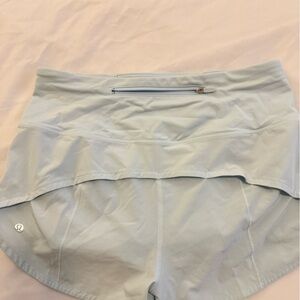 lululemon athletica High Waist Shorts - Light Blue